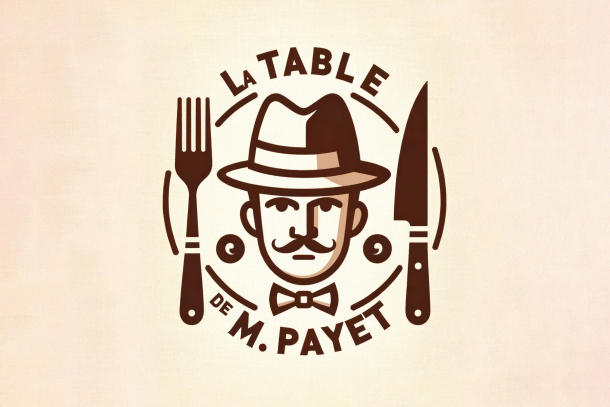 Nouveau Logo de M. Payet créé avec DALL-E 3